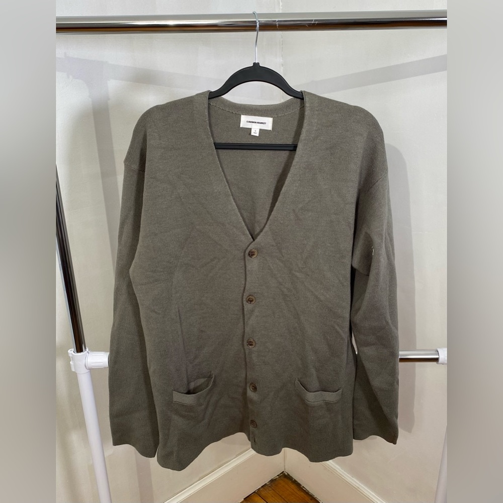 GREEN CARDIGAN, COMMON MARKET